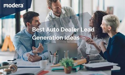 Best auto dealer lead generation ideas